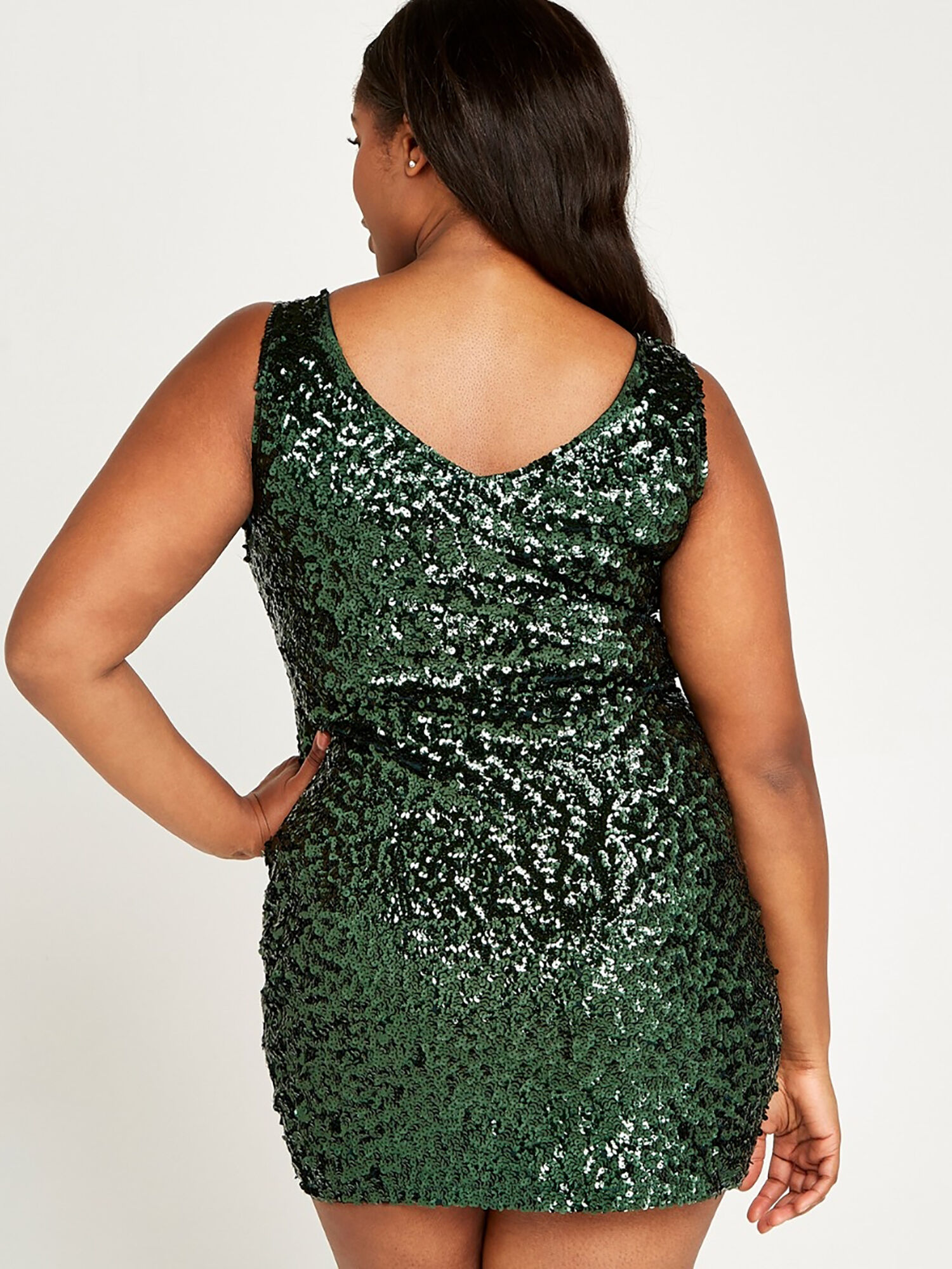 Curve Sequin Bodycon Dress