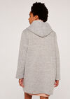 Hooded Coat, Grey, large