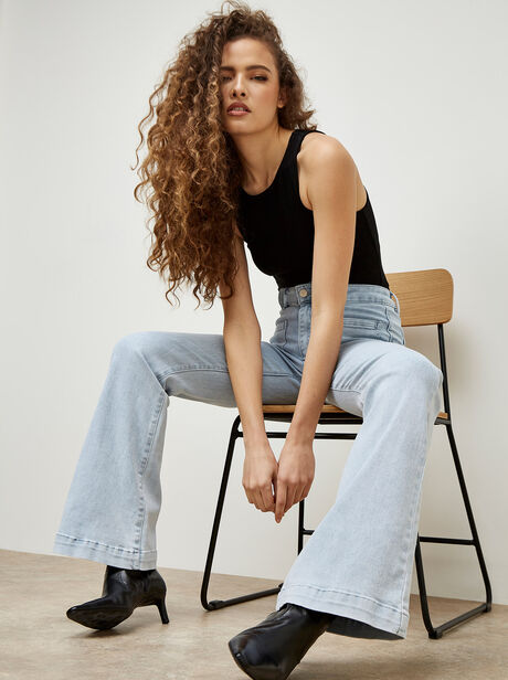 Luci Flare Light Wash Jeans
