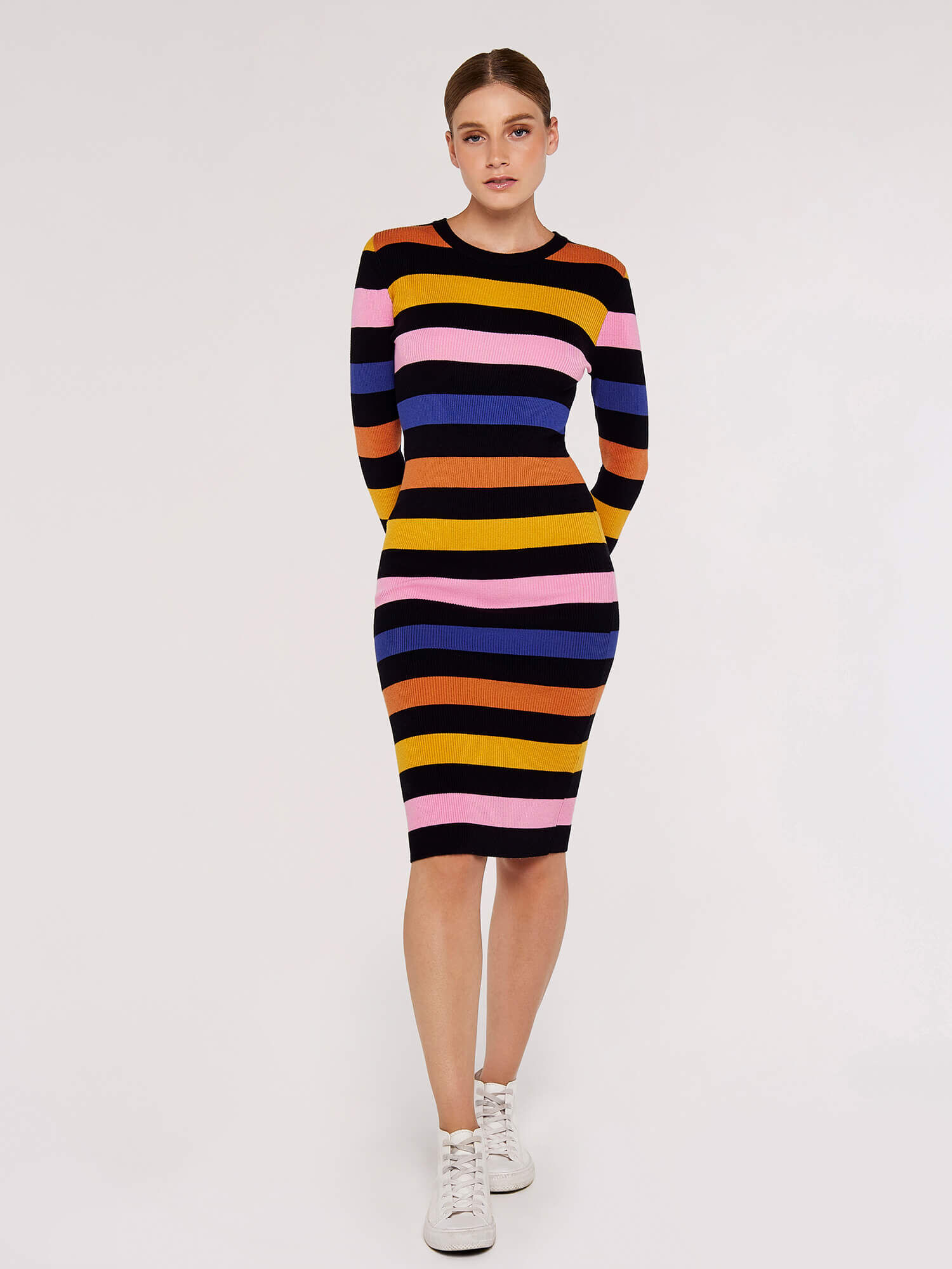 Striped jumper dress 2025