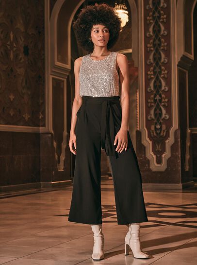 Sequin Shell Top
