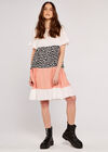 Multi Animal Block Dress, Pink, large