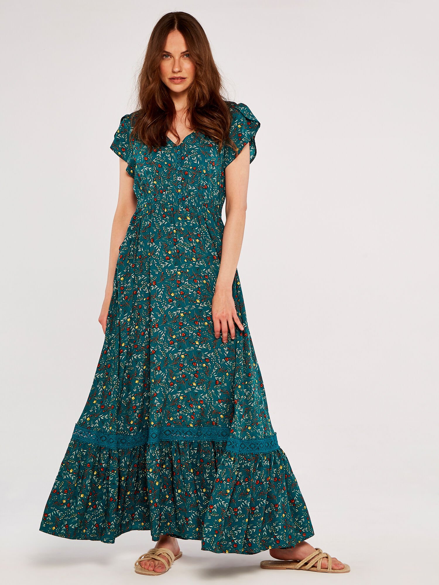 Apricot lace dress outlet