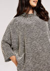 Curve Boucle Mini Dress, Black, large