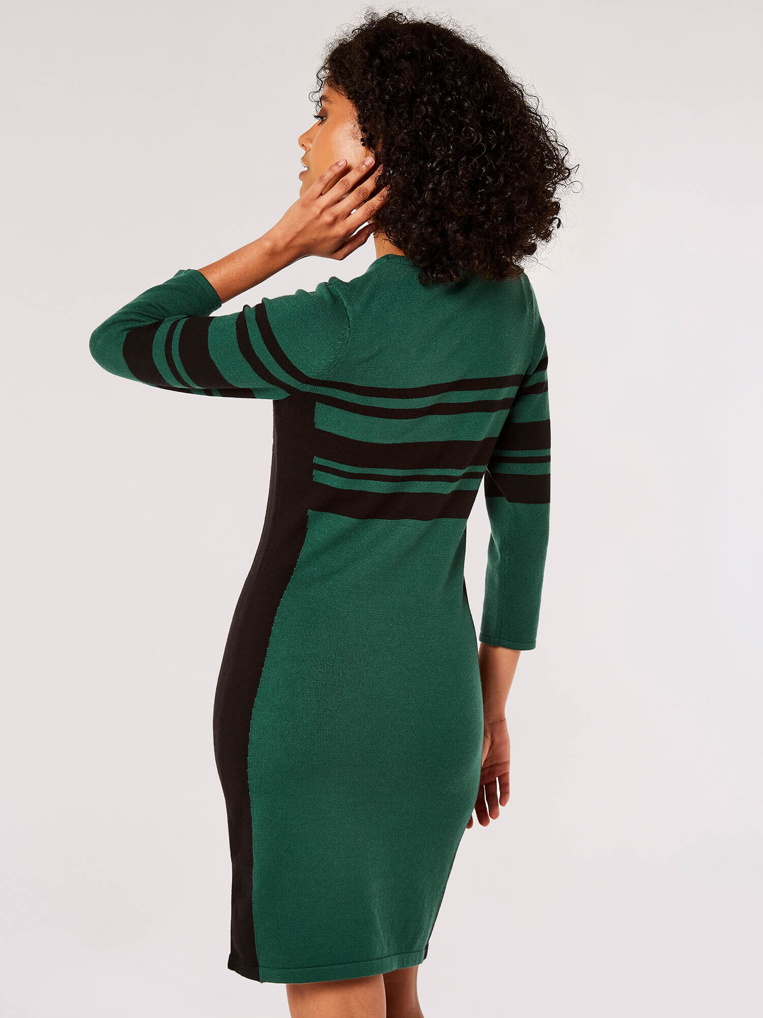 Panel clearance bodycon dress