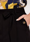Casa Button Detail Culotte, Black, large