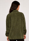 Corduroy Shacket, Khaki, large