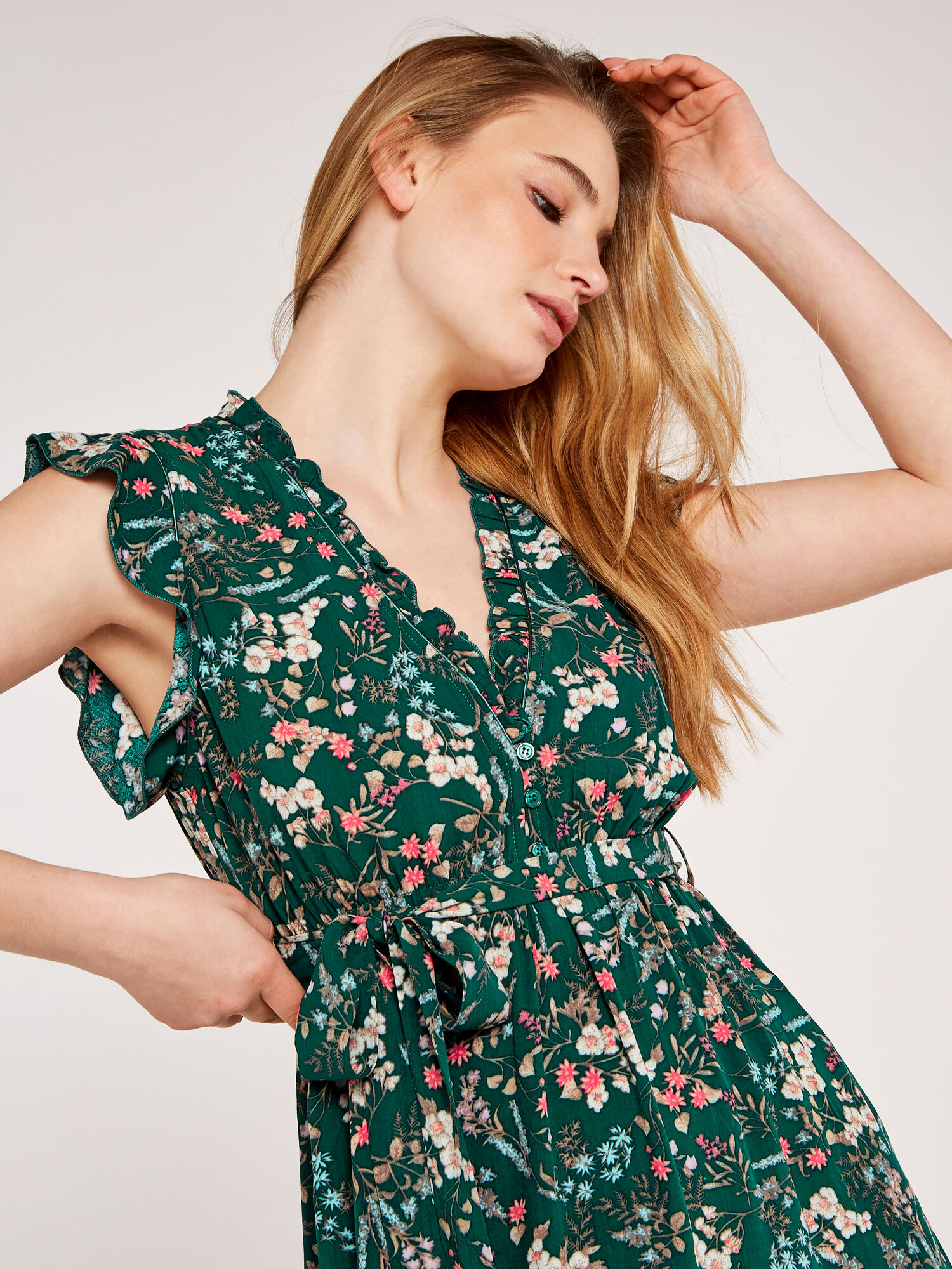 Apricot best sale ditsy dress