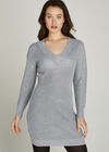 Grey Fisherman Jumper Dress, Grey, large