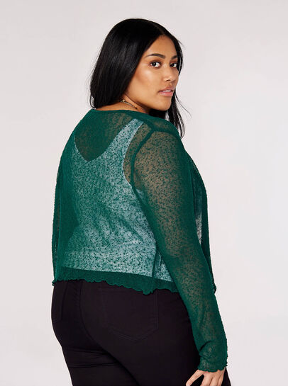 Curve Lightweight Sheer Knitted Shrug