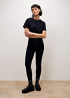 Sisi High Waist Skinny Fit Jeans, Blue, large