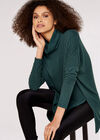 Soft Touch Heavy Jumper, Green, large