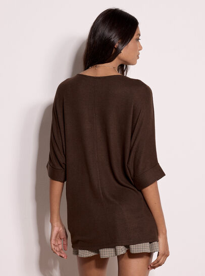 Soft Touch Batwing Top