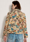 Floral Tapestry Jacket, Navy, large