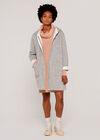 Hooded Coat, Grey, large