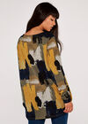 Paint Stroke Top, Navy, large
