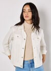 Lightweight Denim Jacket, Cream, large