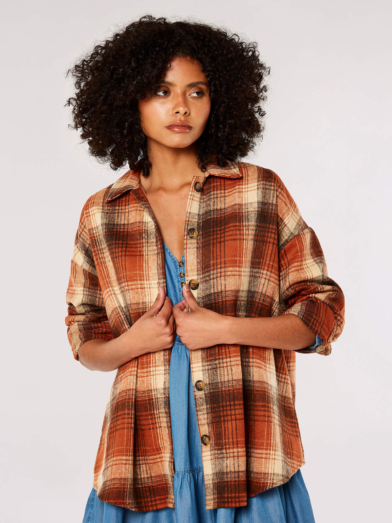 Tartan dress shirt cheap