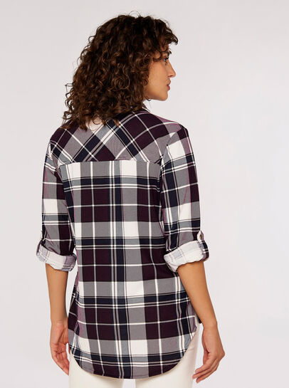 Check Brushed Jersey Shirt
