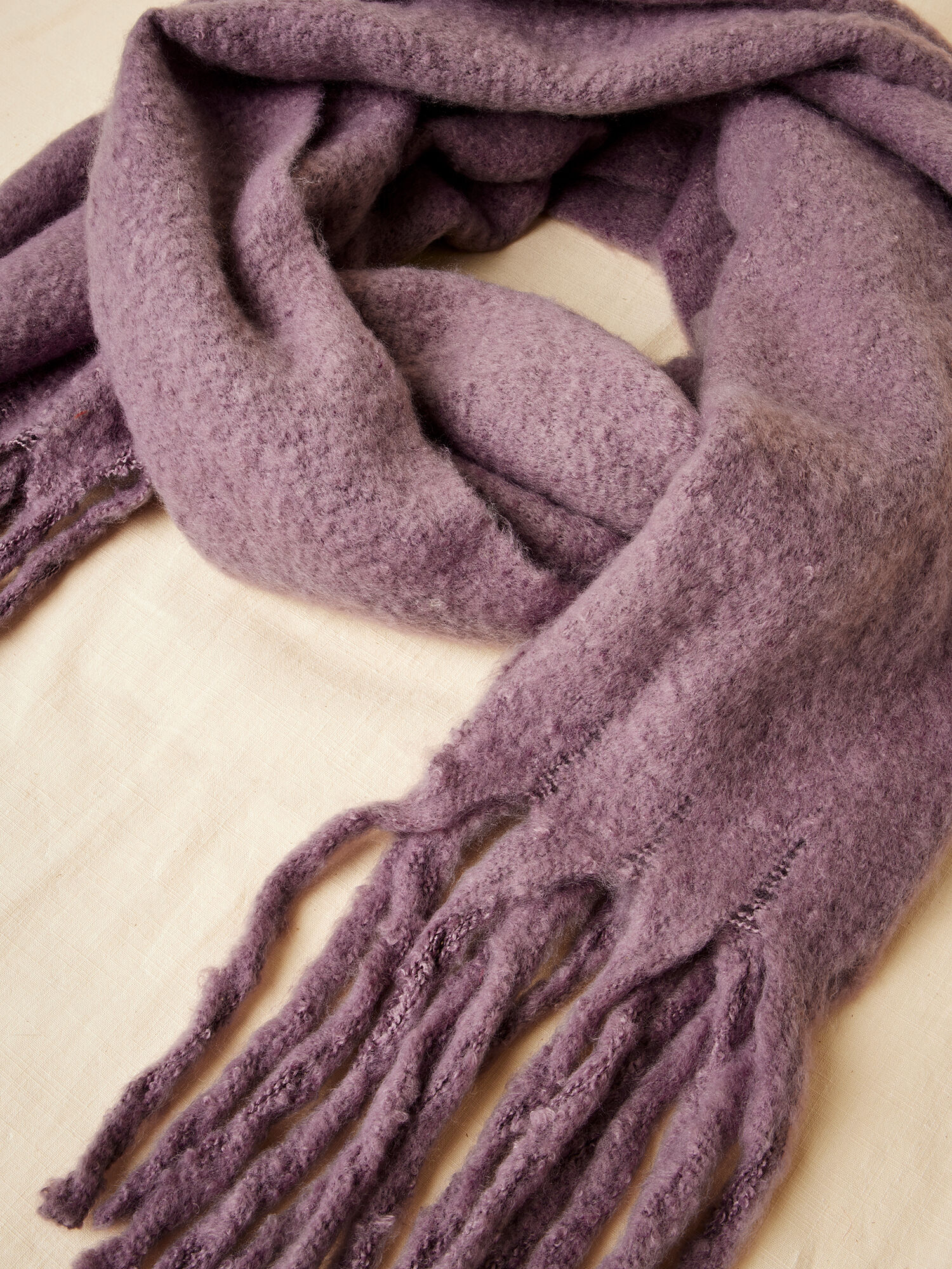 Purple scarf online