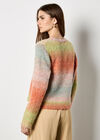 Ombre Space Dye Boucle Jumper, Pink, large
