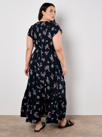 Botanical Bunches Maxi Dress