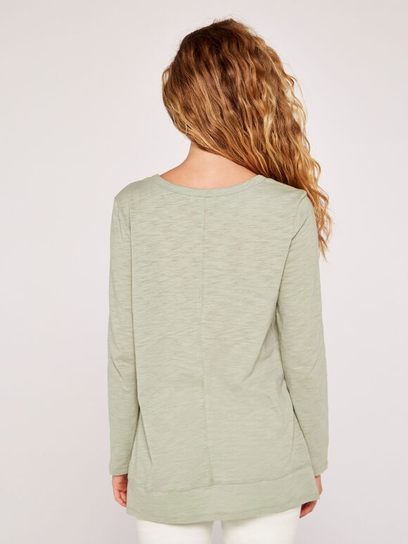 Foil Star Top, Mint, large