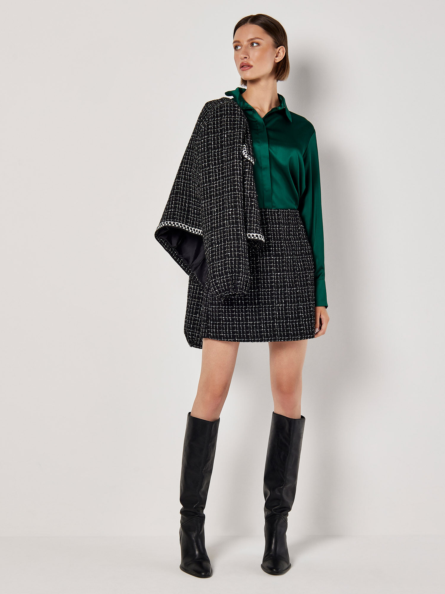 Size 20 tweed mini skirt cheap