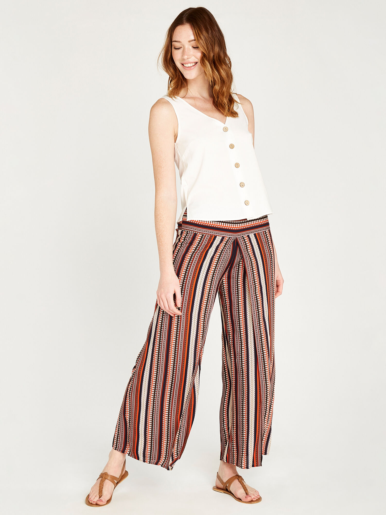 Palazzo sales wrap pants