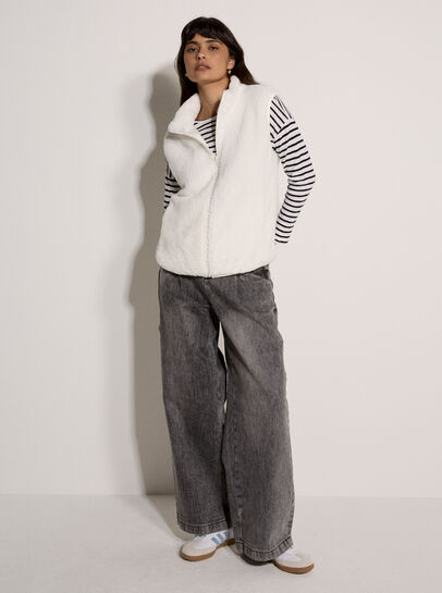 Fleece Zip-Through Gilet