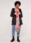 Colourblock Square Scarf, Pink, large