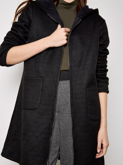 Tweed Fleece Lined Jacket