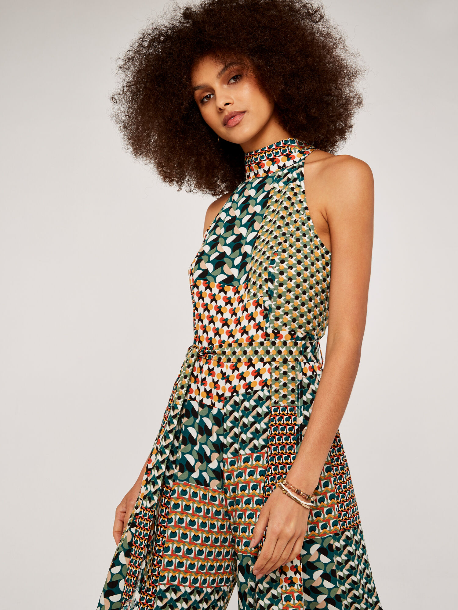 Halter jumpsuit uk sales