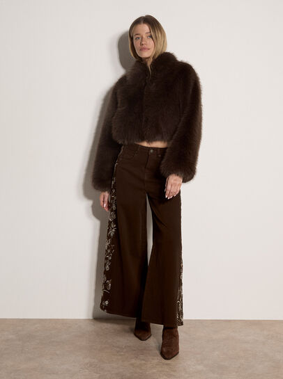 Luxe Faux Fur Short Jacket
