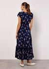 Botanical Bunches Maxi Dress, Navy, large