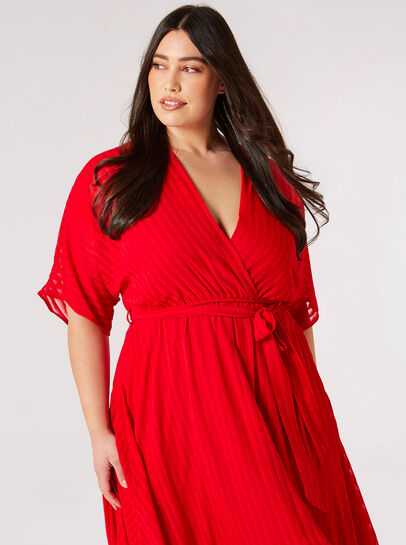 Curve Hankyhem Midi Dress