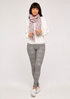 Leopard Print Scarf, Pink, large