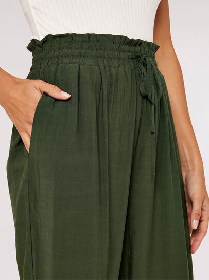 Shirred Waist Trousers