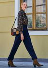 Palazzo Trouser, Navy, large