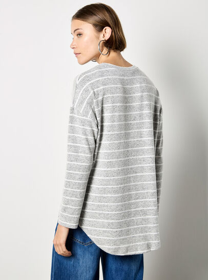 Soft Touch Stripe Top