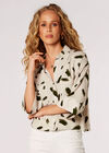 Paint Stroke Boxy Shirt, Stone, large