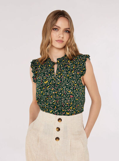 Floral Forest Top