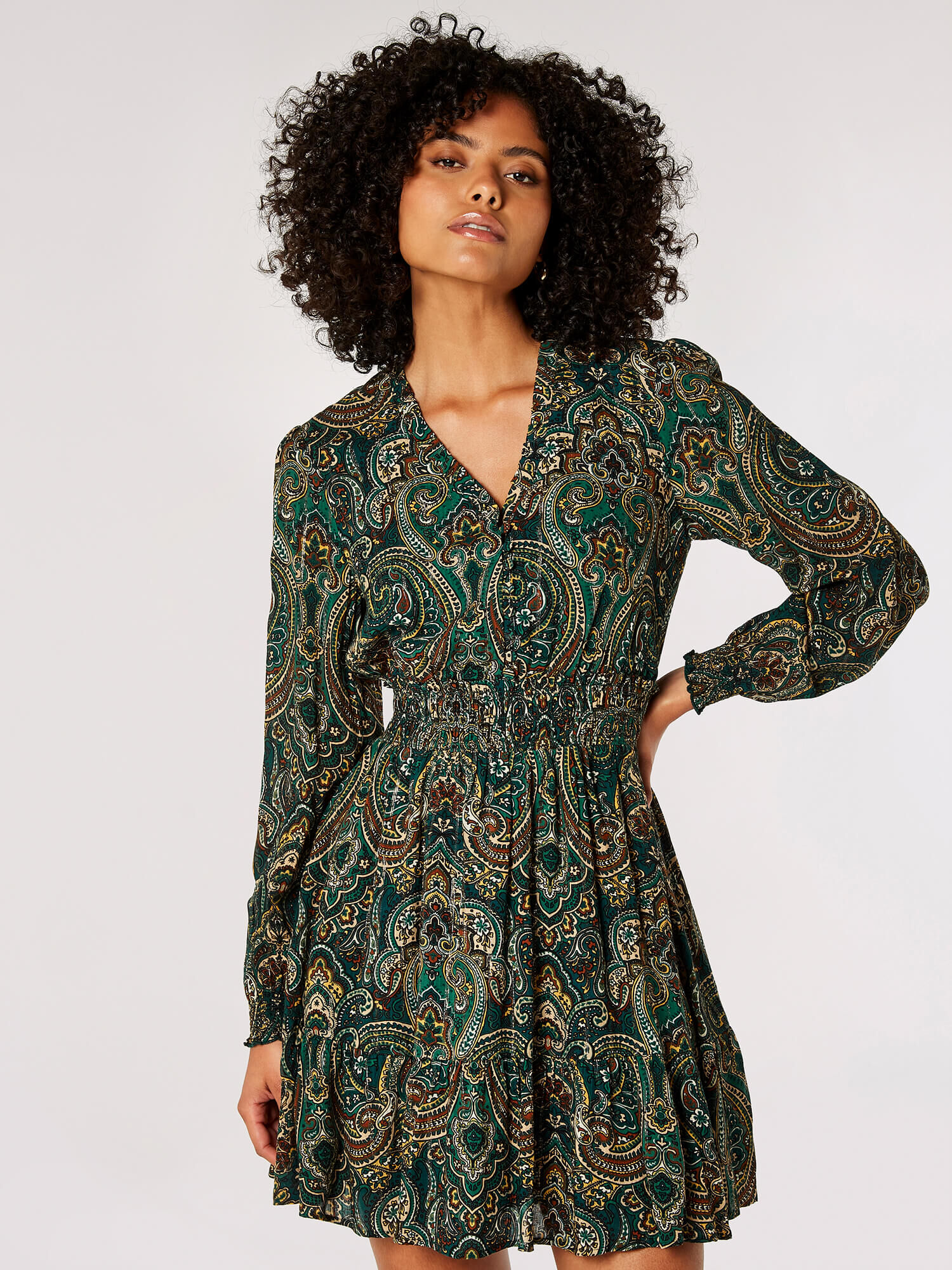 Long paisley dress 2025