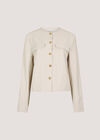 Tailored Lightweight Jacket, Stone, large