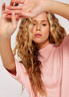 Soft Mid Seam Top, Pink, large
