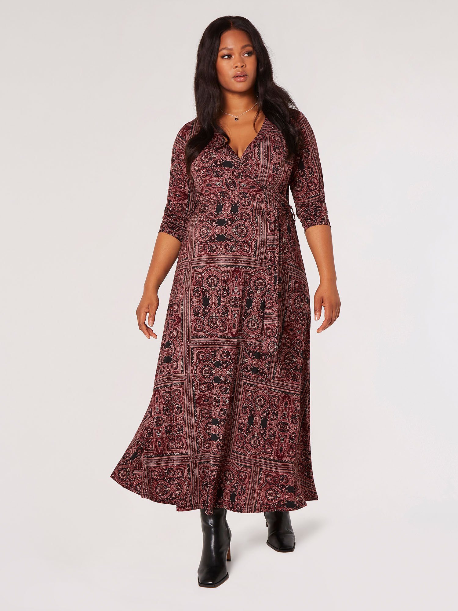 Scarf print dresses uk cheap