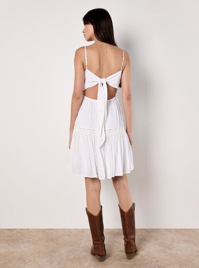 Shimmer Camisole Mini Dress