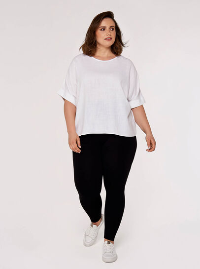 Curve High-Waist Ponte Trousers