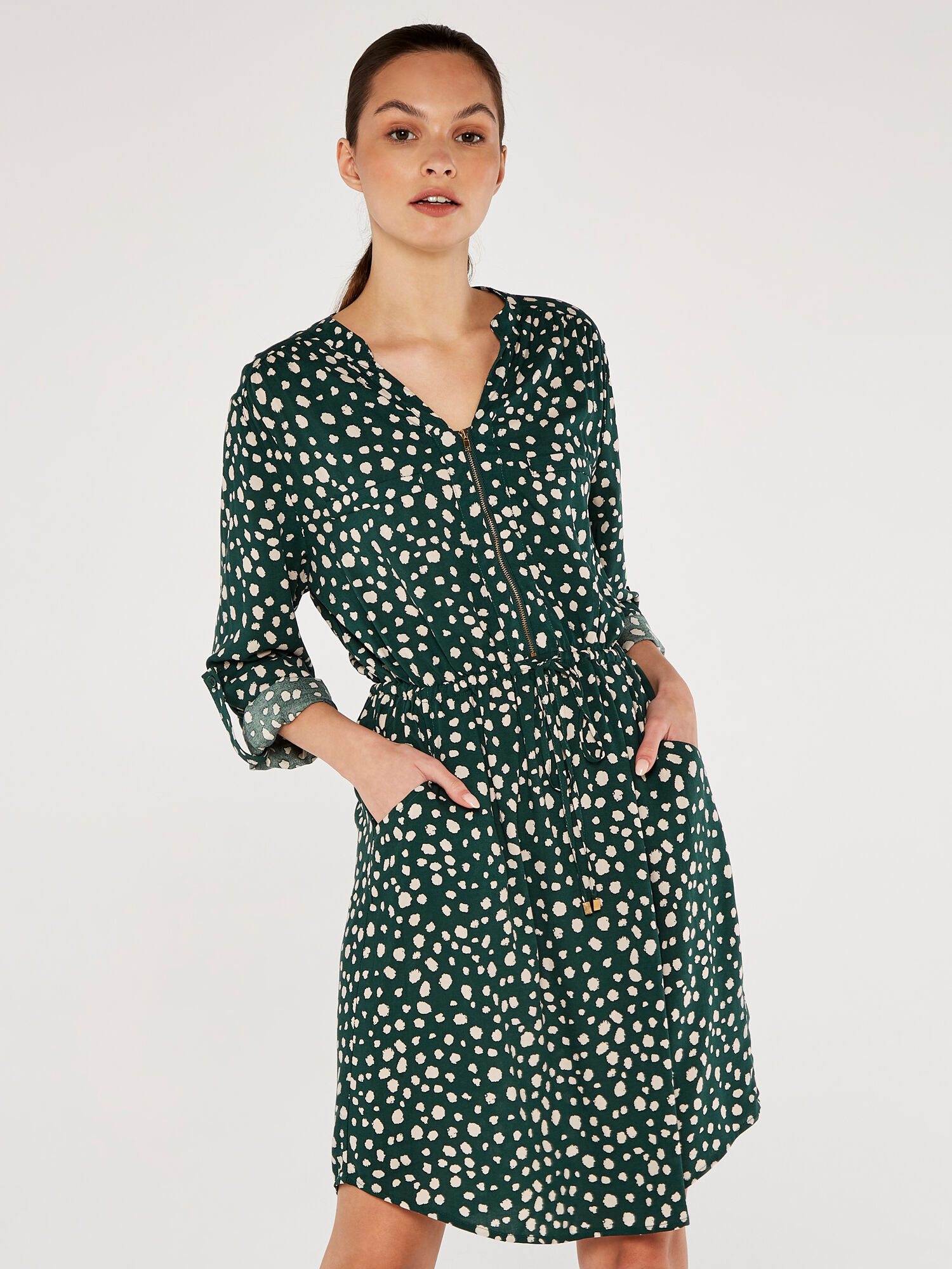 Lollys laundry jade dress on sale green
