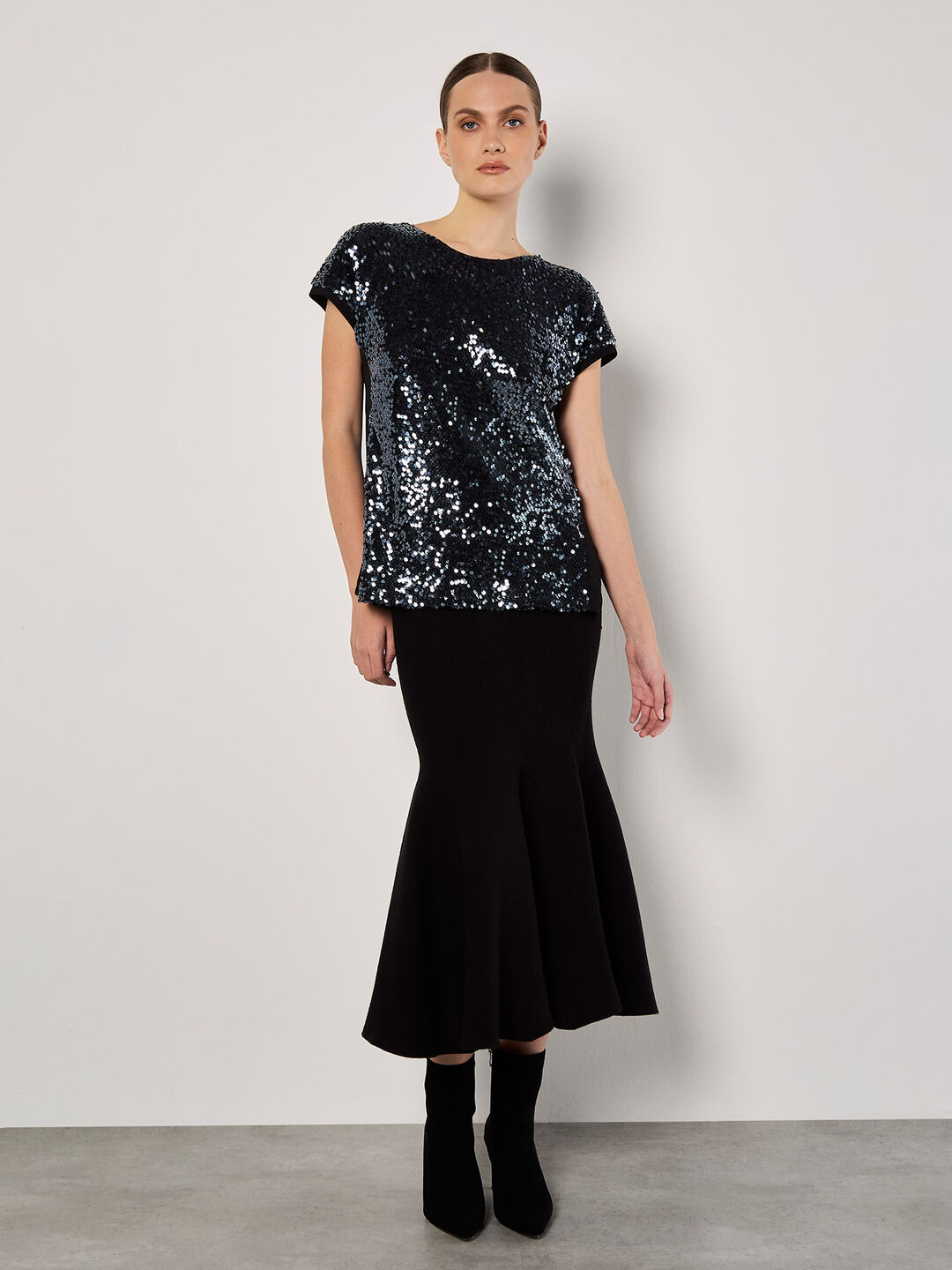 Sequin Embellished T-Shirt
